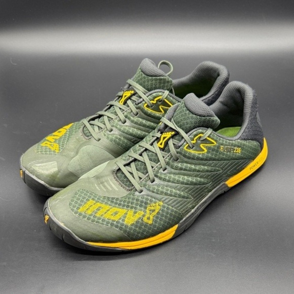 Inov-8 F-Lite 235 V2 Training Shoes Olive Yellow Men's‎ US 9.5 UK 8.5